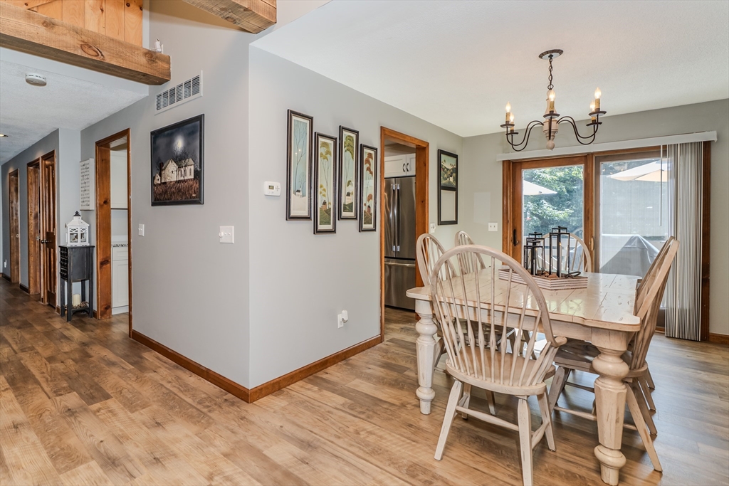 2 Gulf Road Pelham, MA 01002 - Photo 19 of 38 a view of a dining room with furniture window and wooden floor