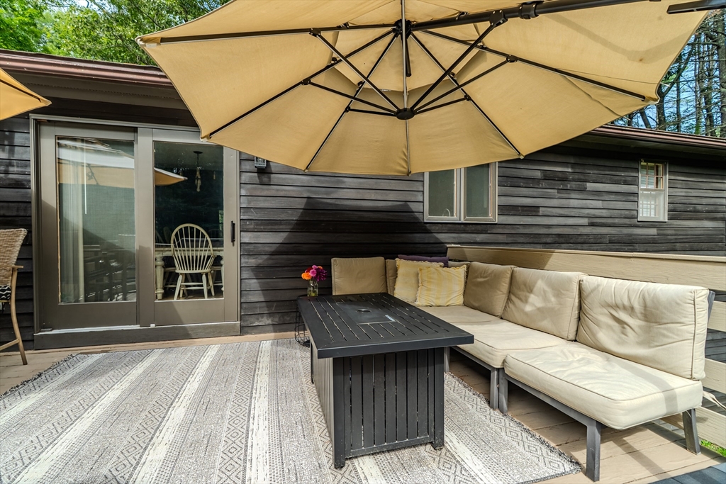 2 Gulf Road Pelham, MA 01002 - Photo 10 of 38 a view of a terrace on the house