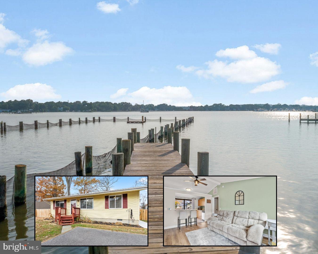 4912 Beech Street Shady Side, MD 20764 - Photo 1 of 42 a view of a lake with a mountain view