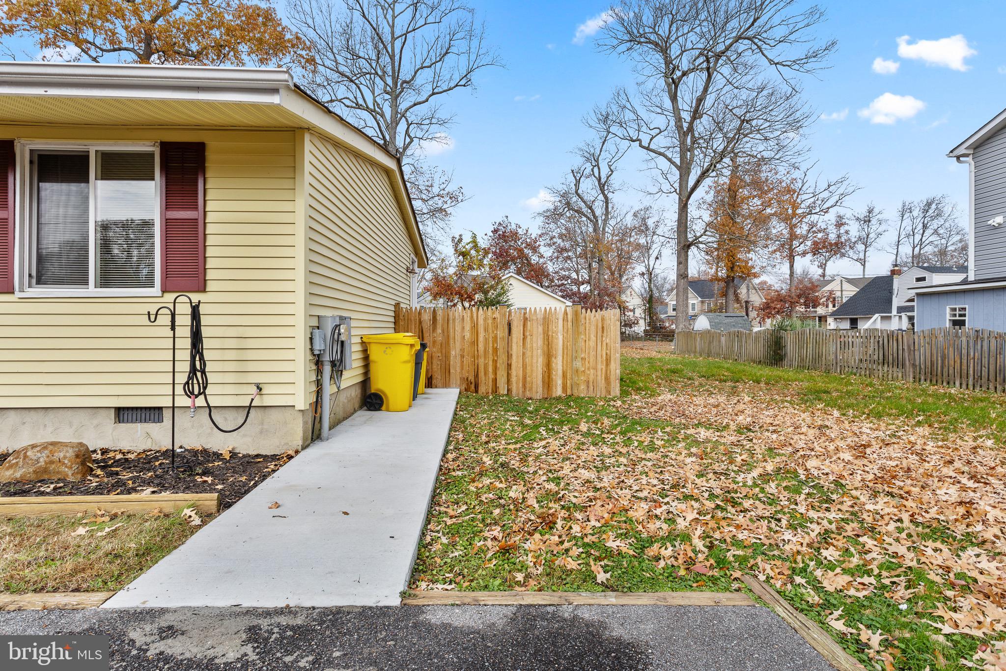 4912 Beech Street Shady Side, MD 20764 - Photo 24 of 42 a view of a back yard of the house