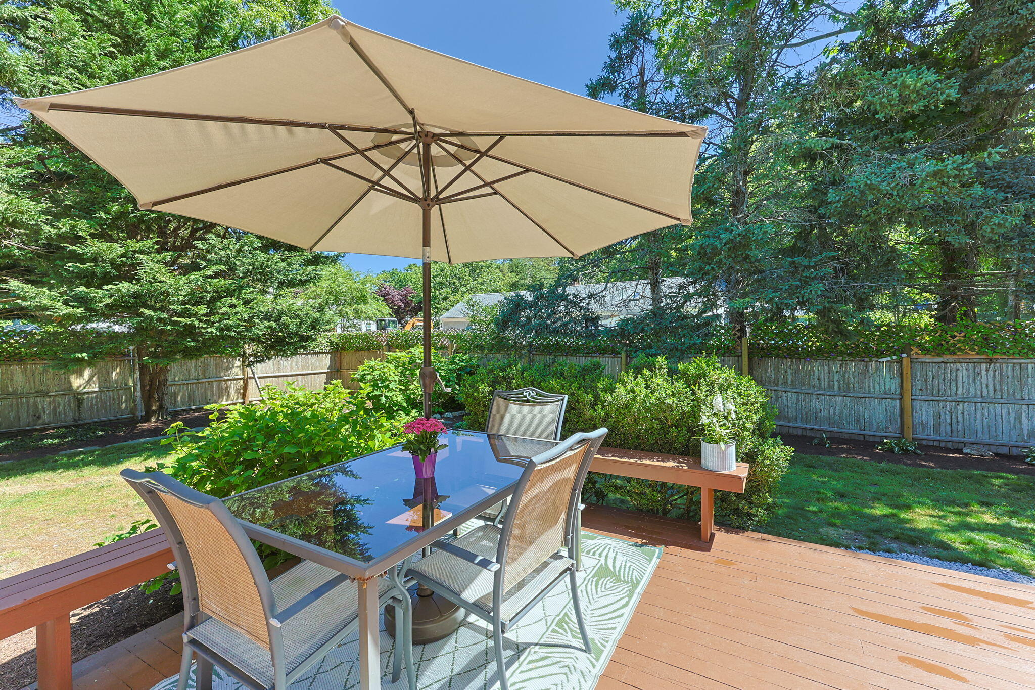 74 Taft Road West Yarmouth, MA 02673 - Photo 19 of 31 back deck table