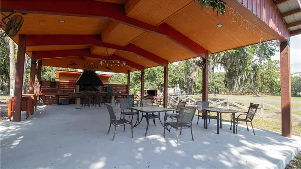 a view of living room with patio