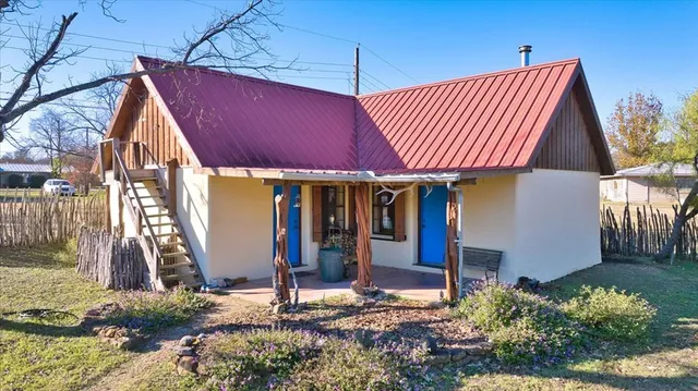 a view of an outdoor space and a window
