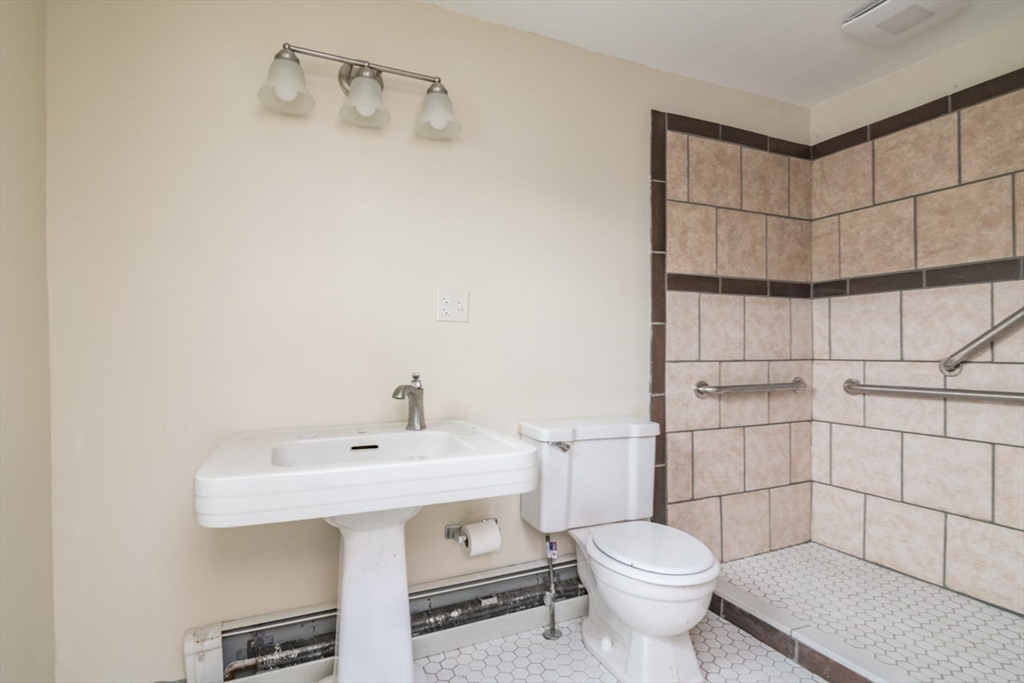 110 Old Amherst Road Sunderland, MA 01375 - Photo 22 of 41 a bathroom with a sink toilet and shower