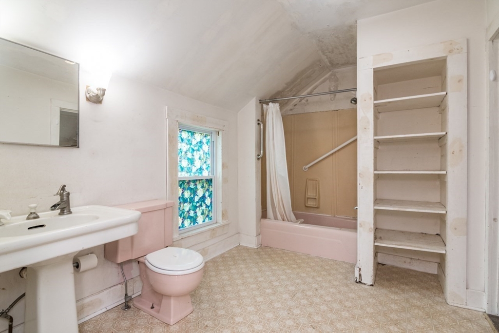 110 Old Amherst Road Sunderland, MA 01375 - Photo 32 of 41 a bathroom with a sink a toilet and a window