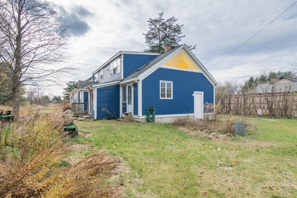 110 Old Amherst Road Sunderland, MA 01375 - Photo 36 of 41 a backyard of a house with seating space