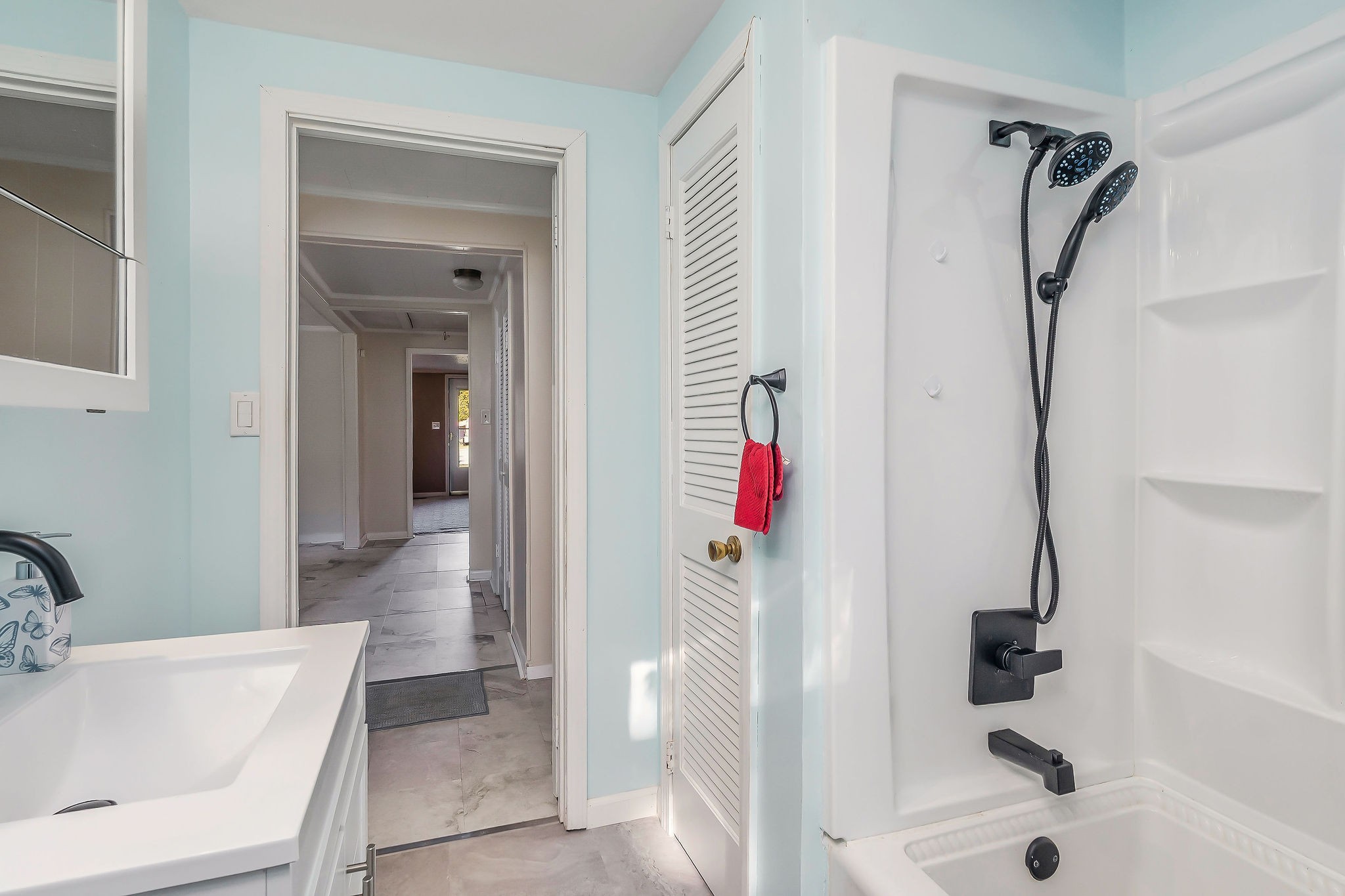 2634 Pine Grove Road Spencer, TN 38585 - Photo 15 of 33 a bathroom with a bathtub and shower