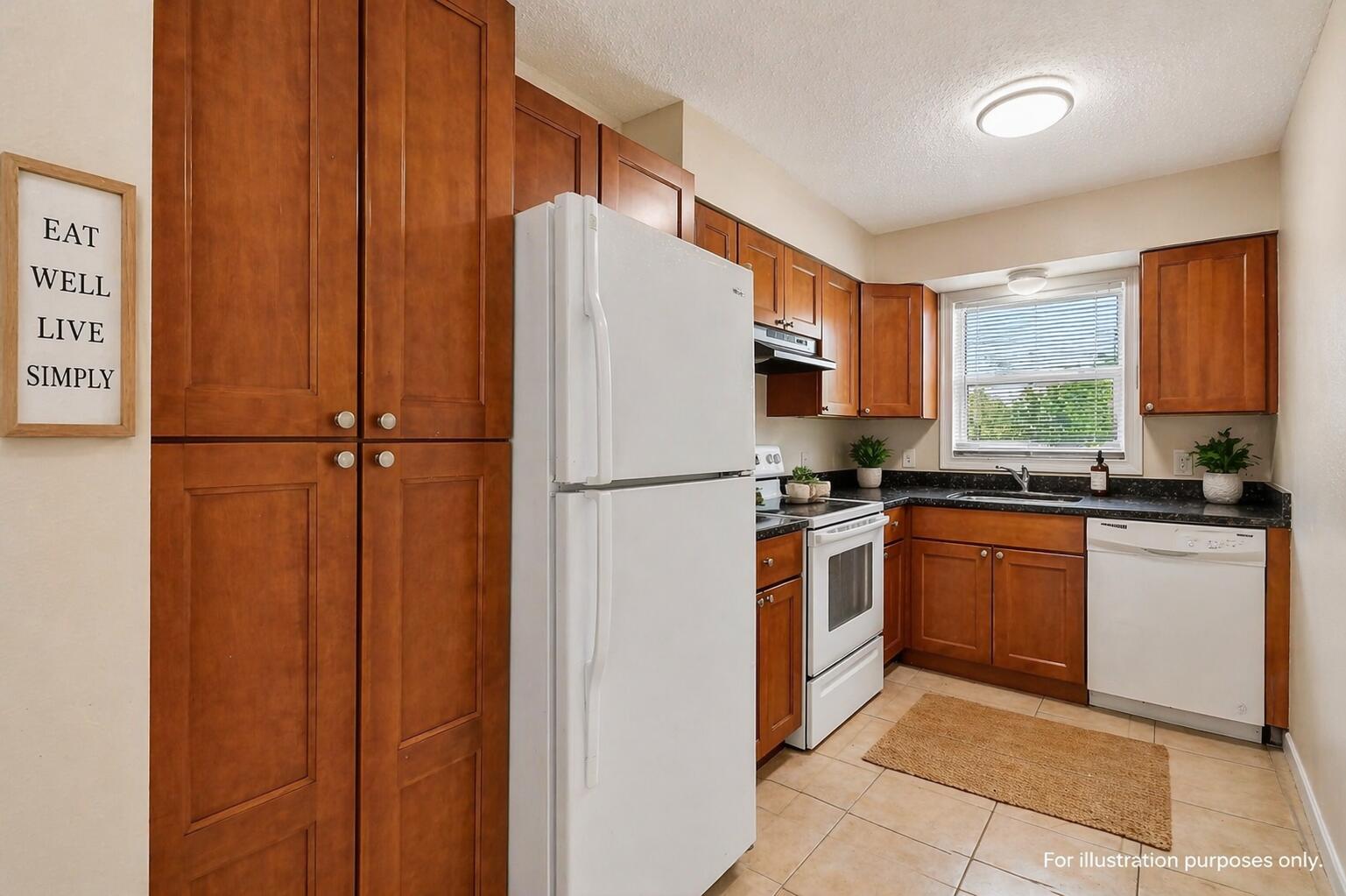 1618 West 26th Court, Unit D Riviera Beach, FL 33404 - Photo 7 of 23 Cozy and bright modern kitchen
