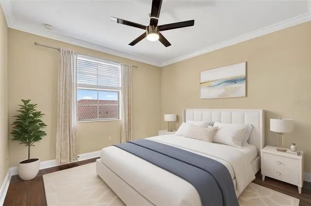 a bathroom with a tub a sink and mirror