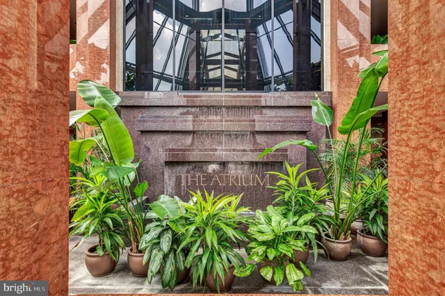 a view of statue in a garden