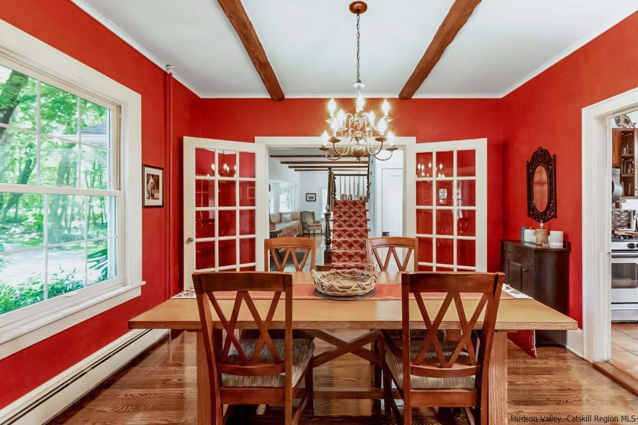 1182 Highway 208 Wallkill, NY 12589 - Photo 11 of 35 a view of a dining room with furniture window and outside view