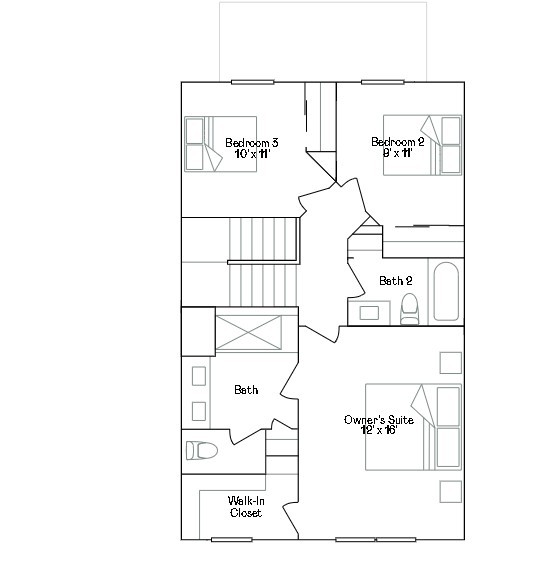 421 Red Oak Circle Volo, IL 60020 - Photo 23 of 23 a picture of a room with a white wall and a picture of a wall