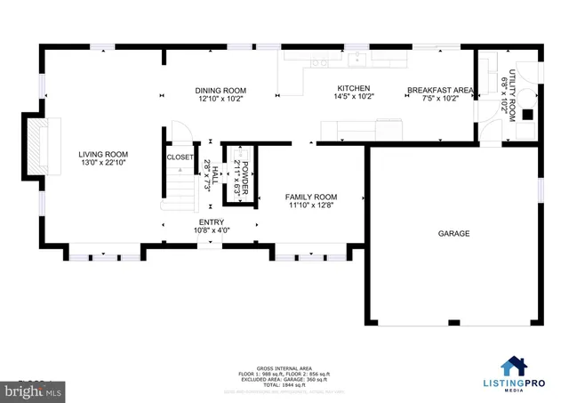 $820,000 | 4103 Meadow Hill Lane, Fairfax, VA 22033