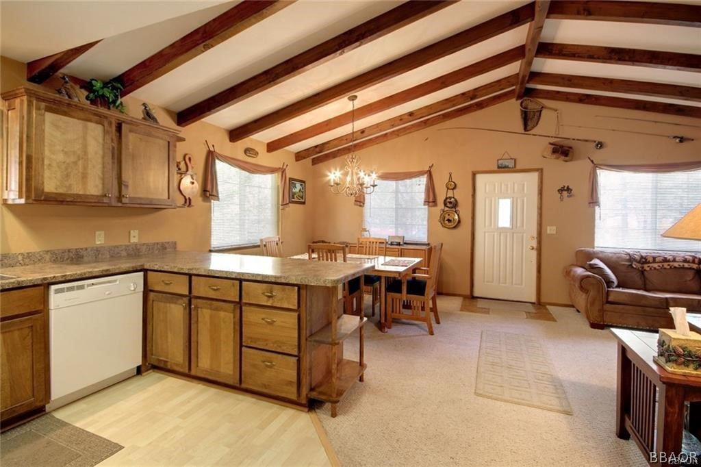 650 Riverside Avenue Sugarloaf, CA 92386 - Photo 7 of 15 a kitchen with sink and cabinets