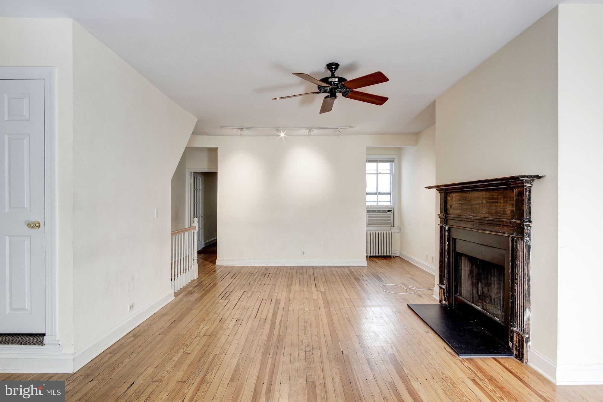 2228 Decatur Place Northwest Washington, DC 20008 - Photo 3 of 20 Living Room with Fireplace