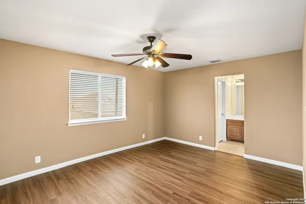 a window in an empty room with a window
