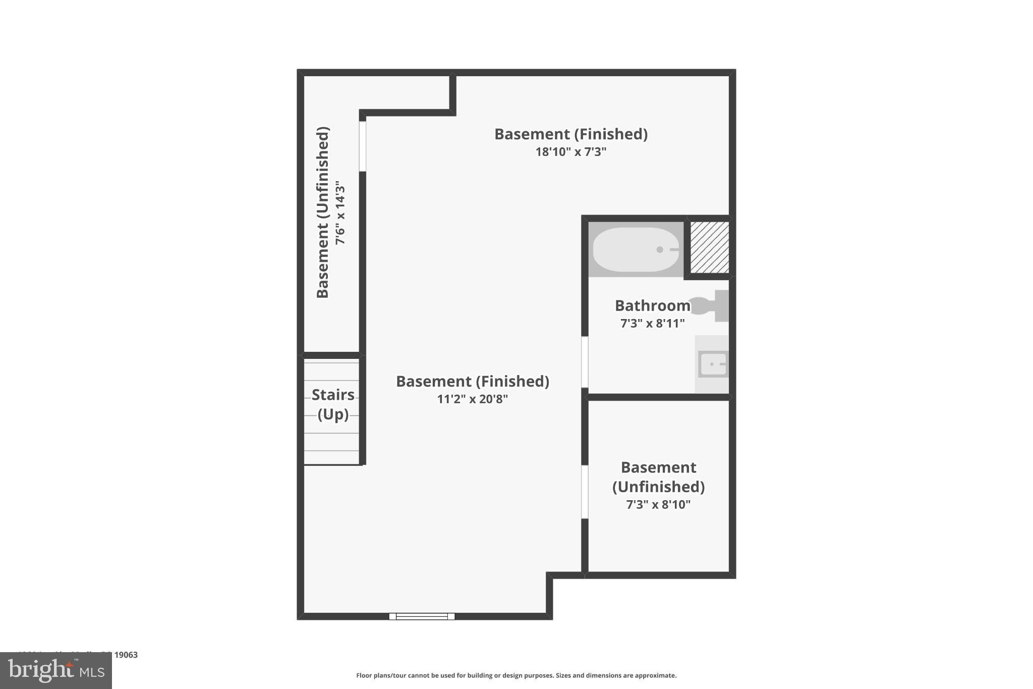 106 A Jay Alley Springfield, PA 19064 - Photo 42 of 44 a picture of a floor plan