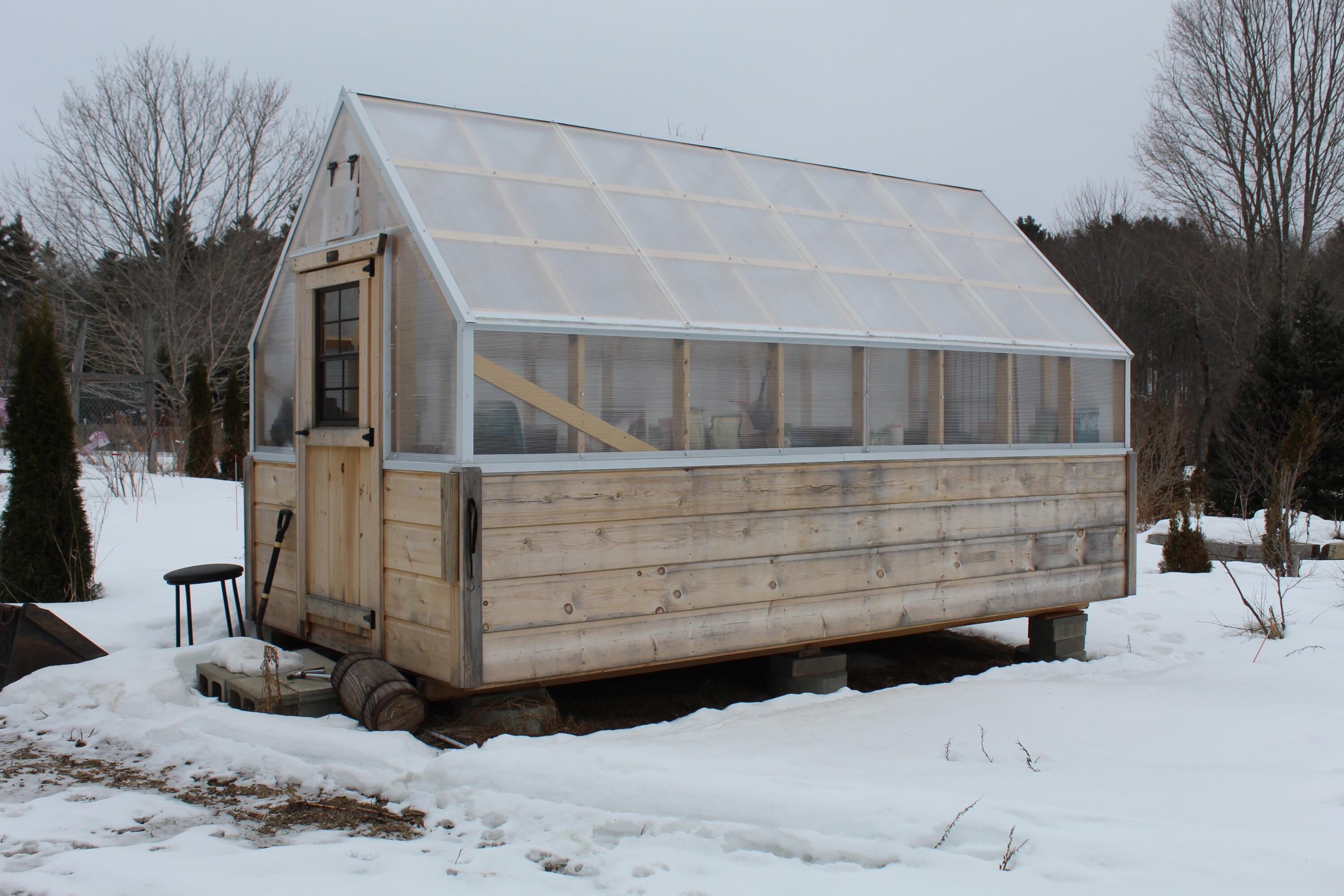 759 Brooks Road Knox, ME 04986 - Photo 13 of 24 Greenhouse with automatic windows