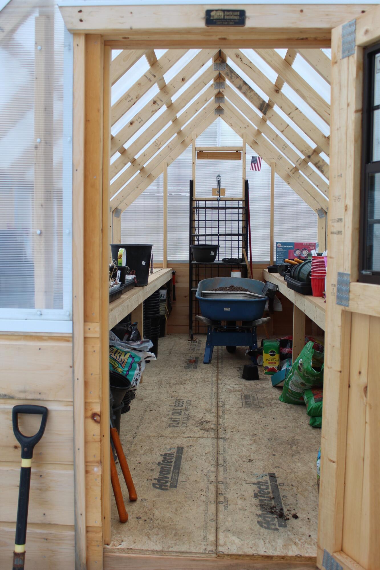 759 Brooks Road Knox, ME 04986 - Photo 14 of 24 Inside Greenhouse