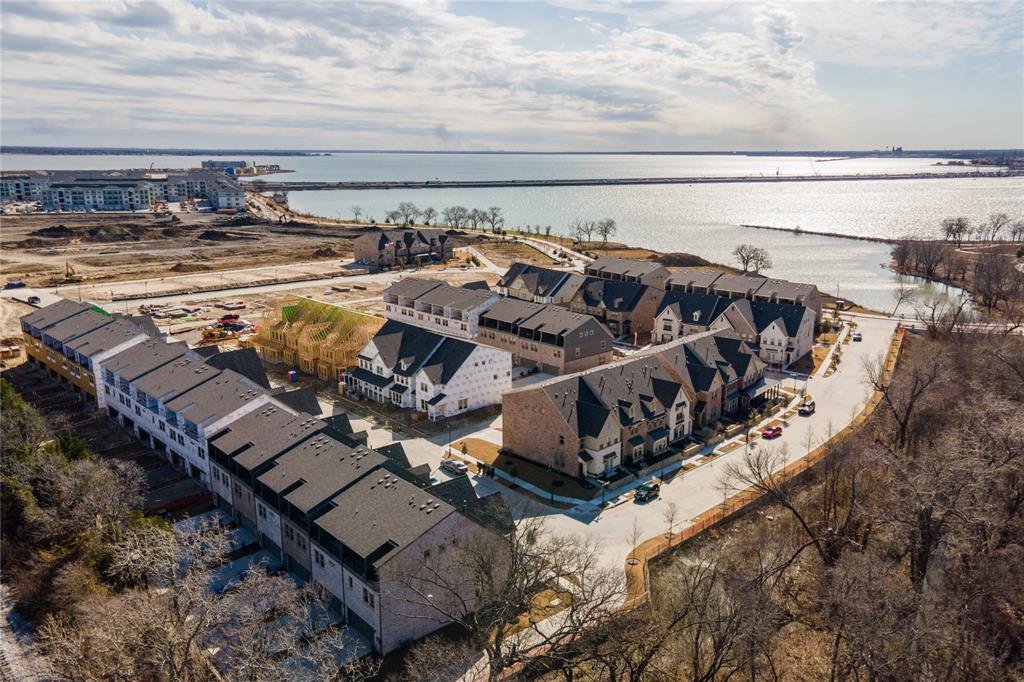 7913 Sunset Boulevard Rowlett, TX 75088 - Photo 20 of 25 an aerial view of a house with a garden