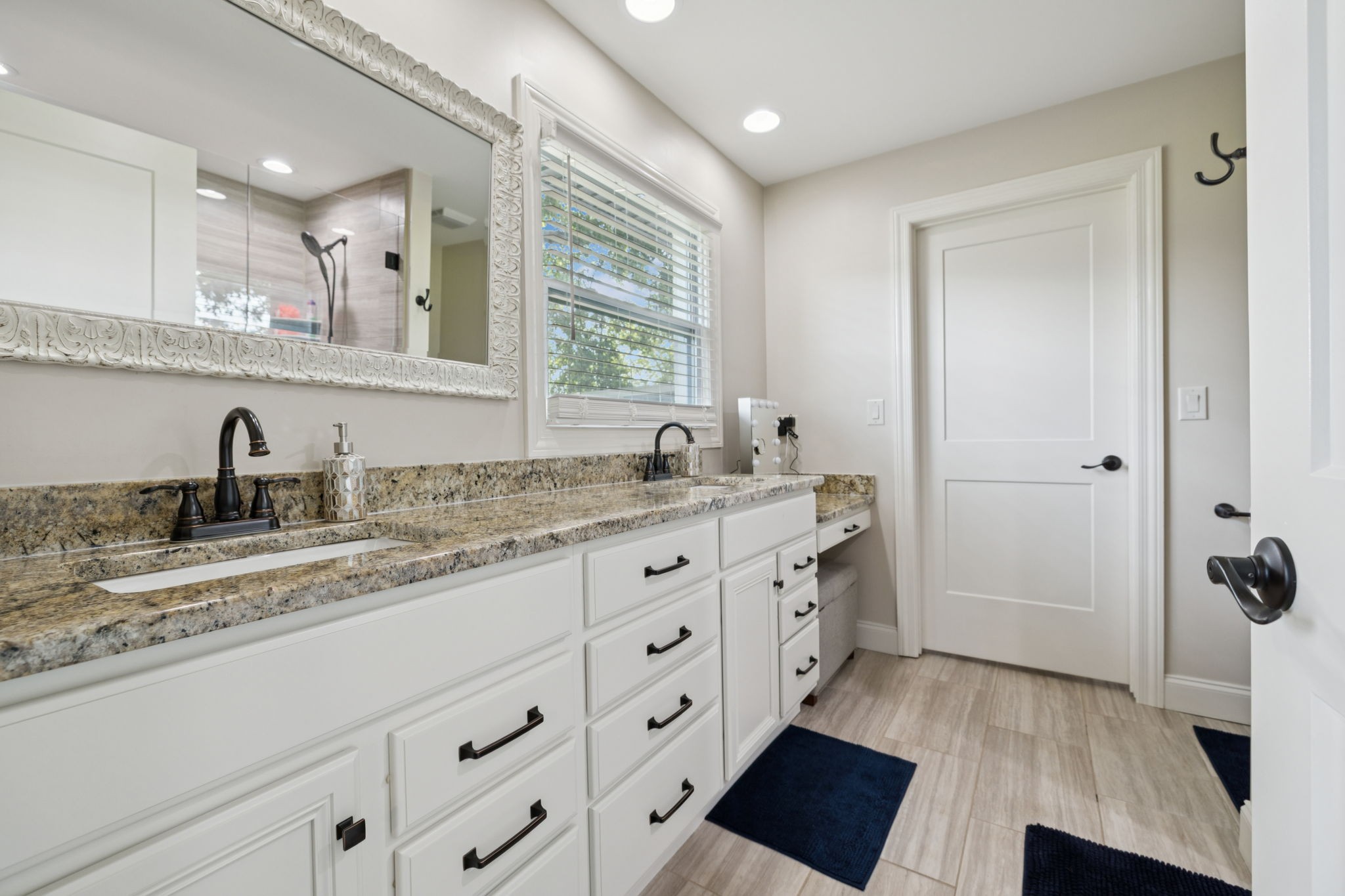 213 Knob Road Lebanon, TN 37087 - Photo 22 of 39 a bathroom with a granite countertop sink mirror and