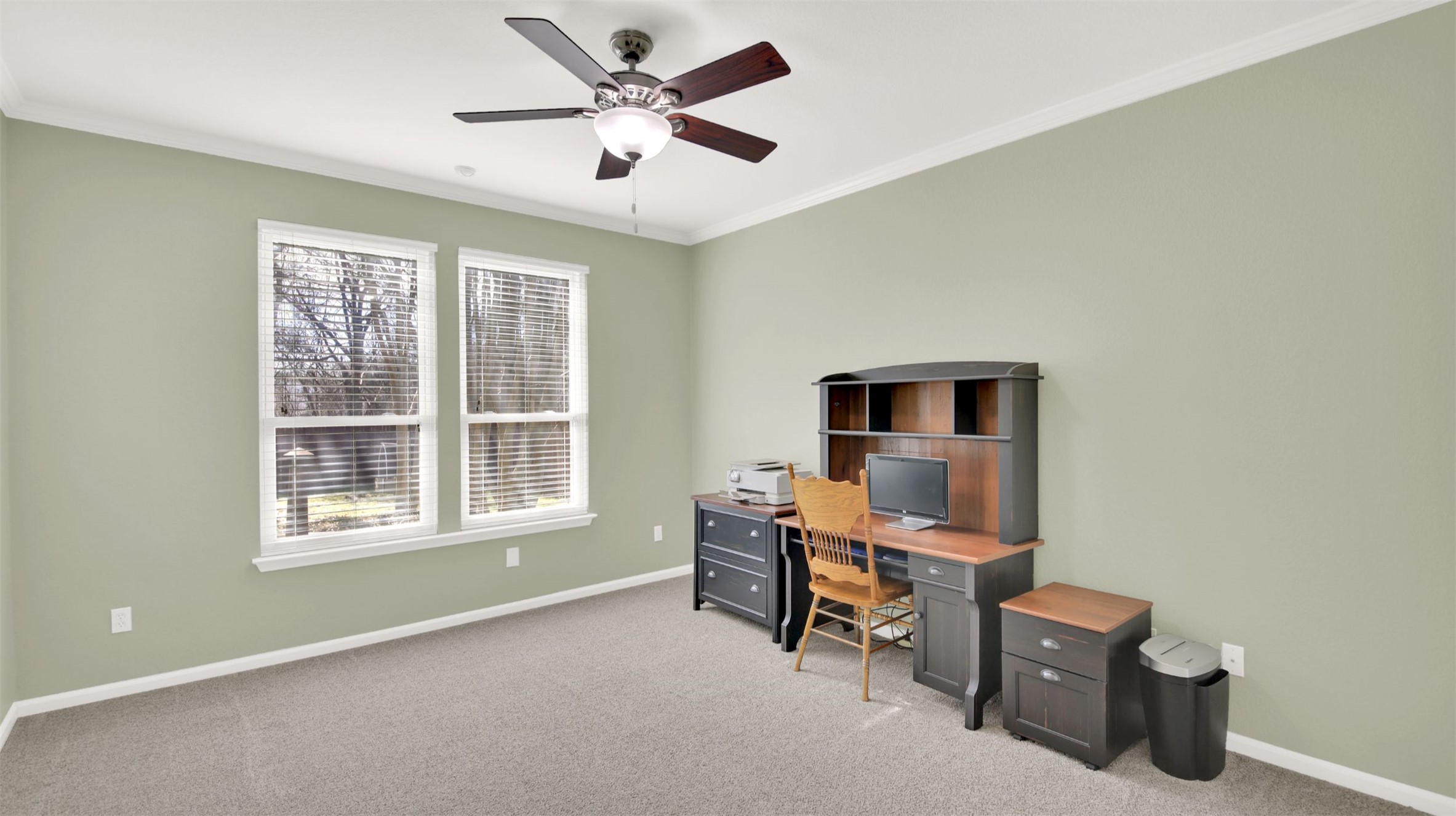 1210 Mathias Street Cedar Park, TX 78613 - Photo 14 of 31 Downstairs full bedroom being used as an office.