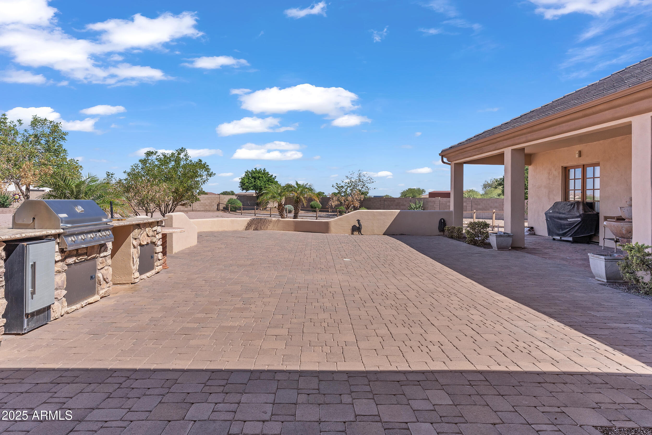 7172 Gelding Lane Coolidge, AZ 85128 - Photo 38 of 45 a view of a backyard of the house
