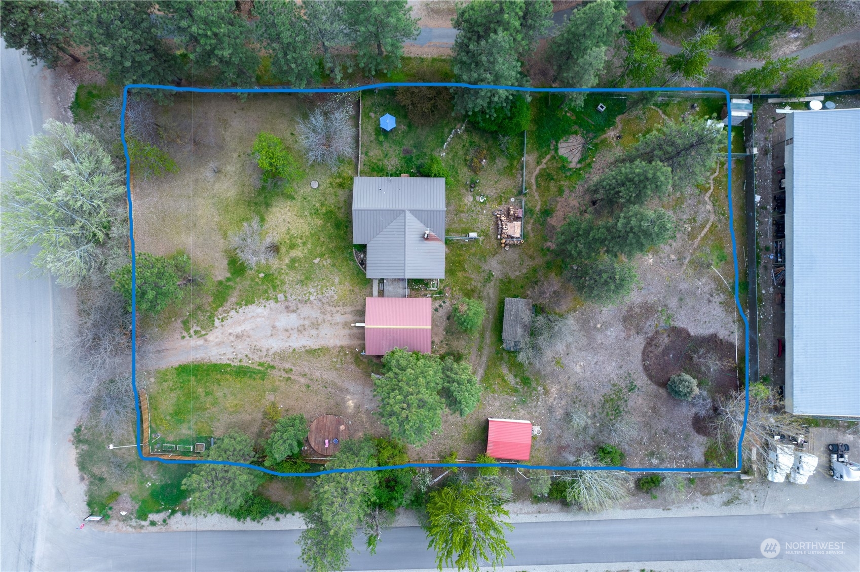 36 Twisp Airport Road Twisp, WA 98856 - Photo 11 of 38 an aerial view of a house