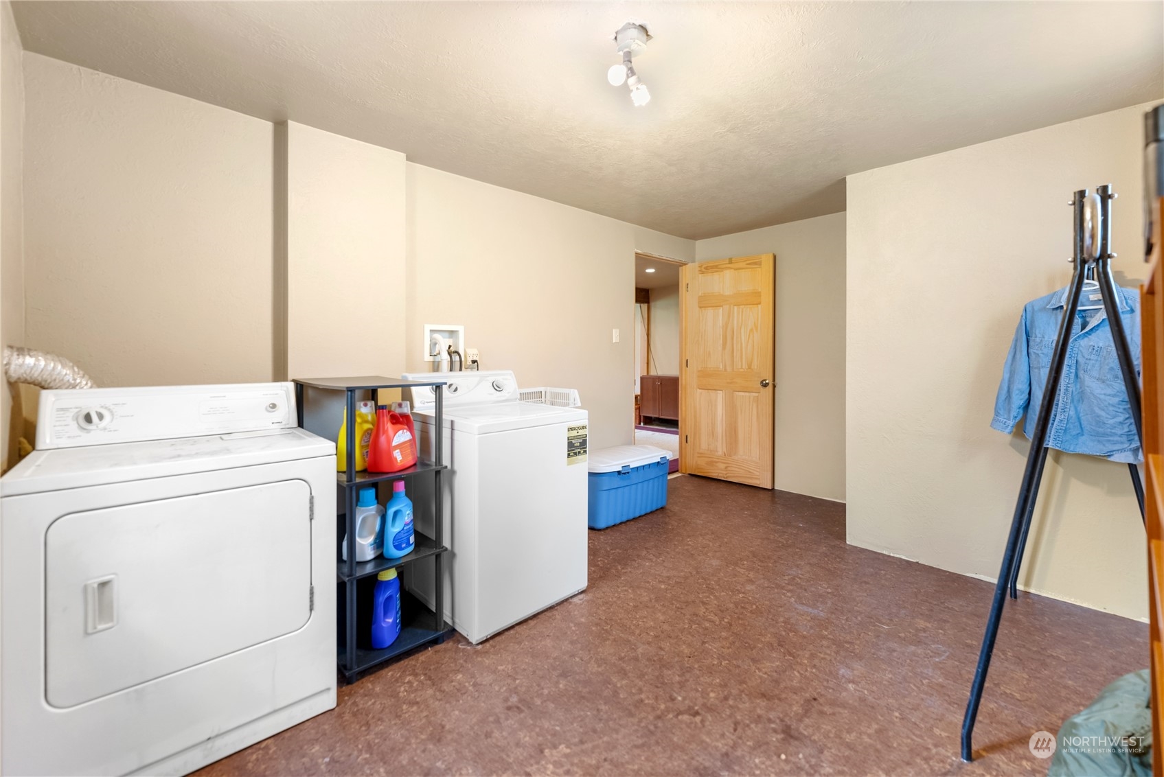 36 Twisp Airport Road Twisp, WA 98856 - Photo 35 of 38 a view of storage and utility room with washer and dryer