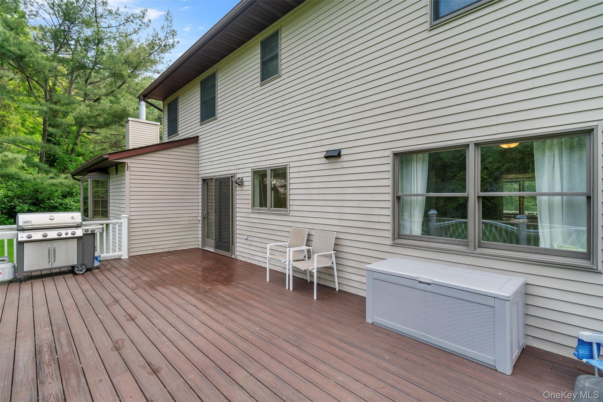 14 Cheesecote Court Stony Point, NY 10980 - Photo 36 of 40 a view of a house with a deck and furniture