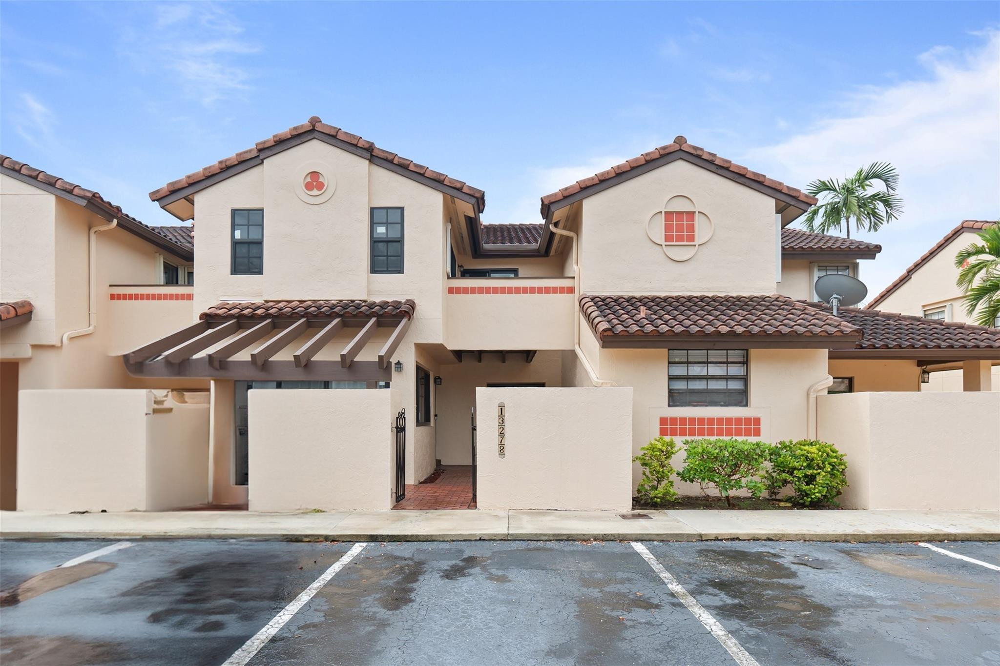 13278 Southwest 114th Terrace, Unit 13278 Miami, FL 33186 - Photo 15 of 35 a front view of house with yard