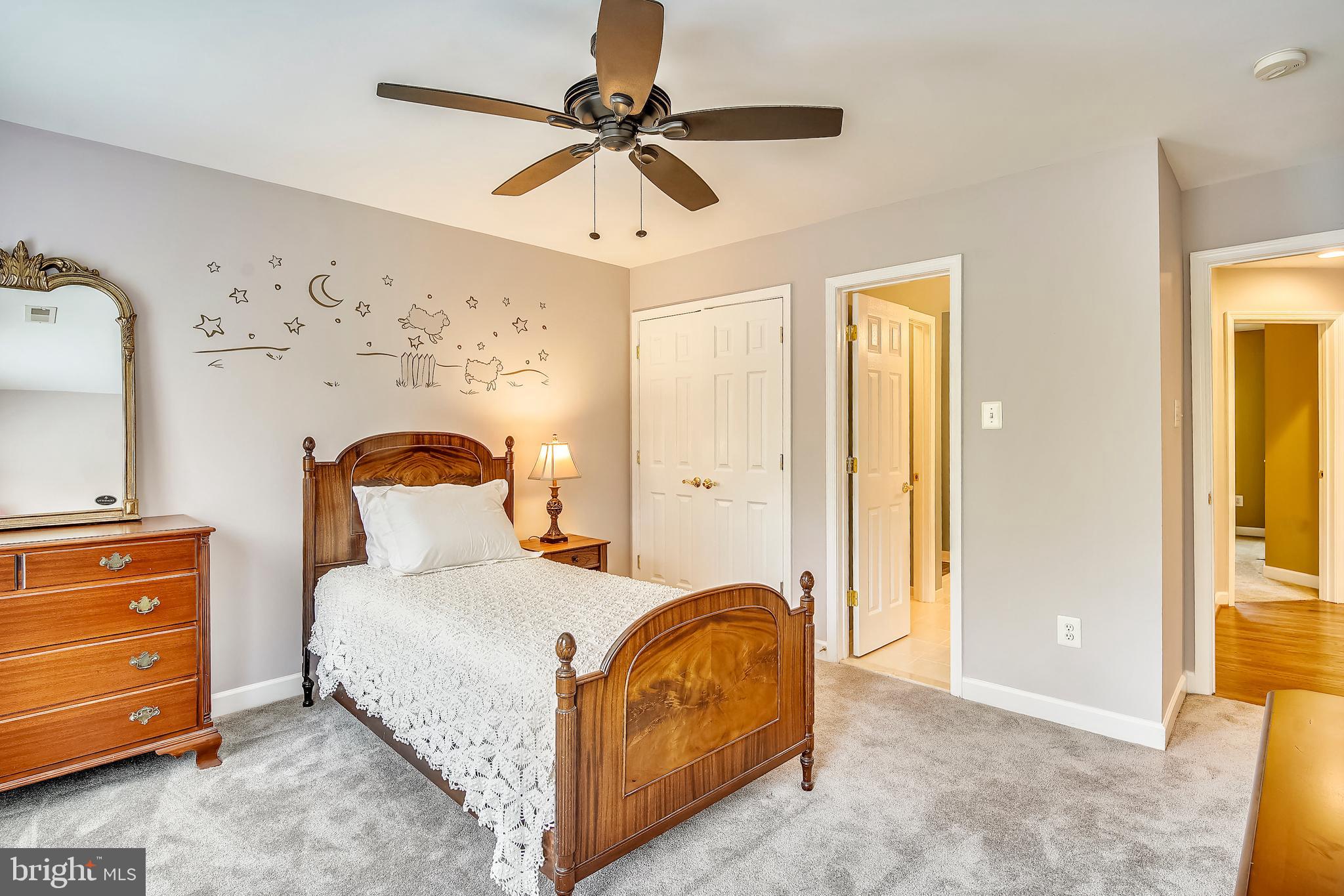 6661 South Clifton Road Frederick, MD 21703 - Photo 31 of 68 2nd bedroom w/bathroom entrance