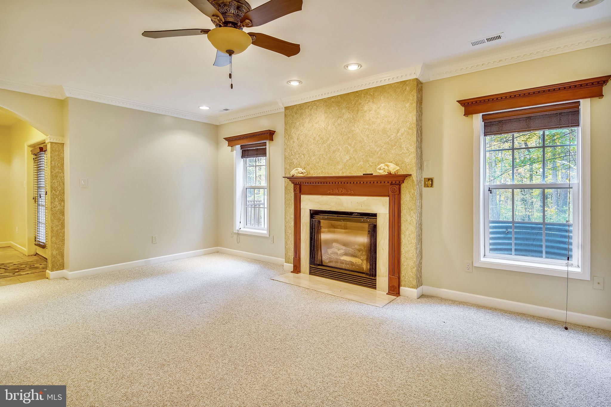 6661 South Clifton Road Frederick, MD 21703 - Photo 42 of 68 Recreation room fireplace