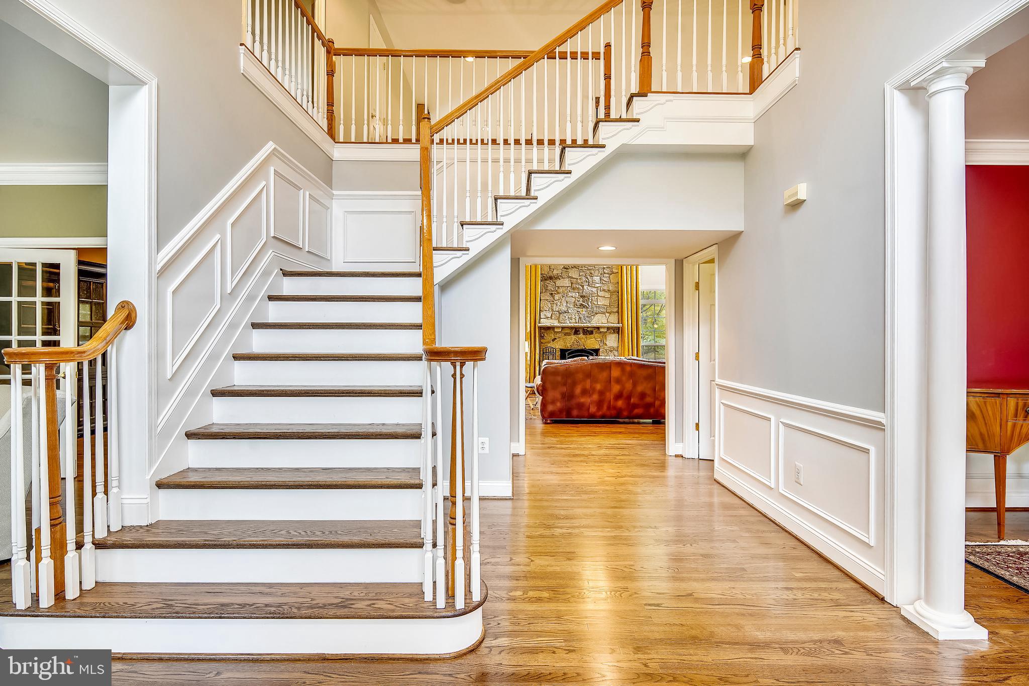 6661 South Clifton Road Frederick, MD 21703 - Photo 6 of 68 Main staircase
