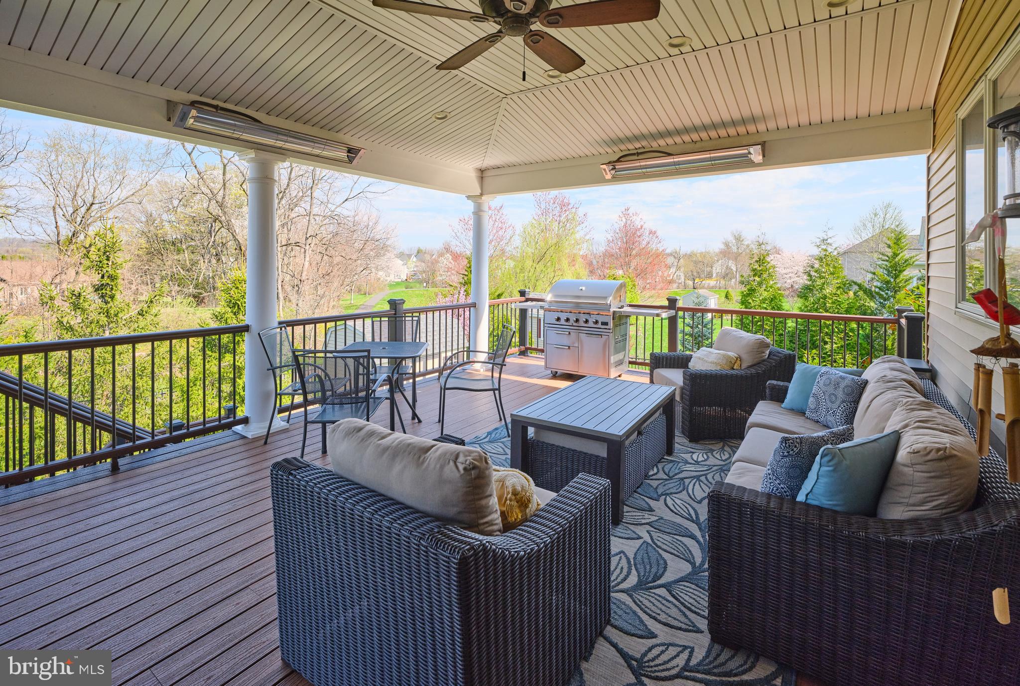 3402 Wiltshire Road Furlong, PA 18925 - Photo 47 of 68 Patio porch with fan and heaters
