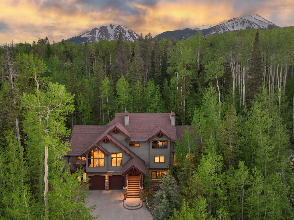 525 Two Cabins Drive Silverthorne, CO 80498 - Photo 3 of 35 an aerial view of a house