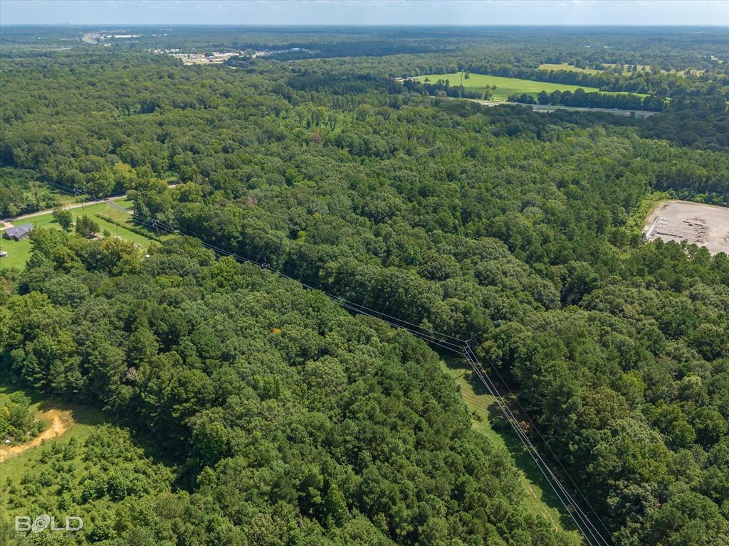 1 Bledsoe Road Keithville, LA 71047 - Photo 4 of 18 an aerial view of a houses with a lush green hillside