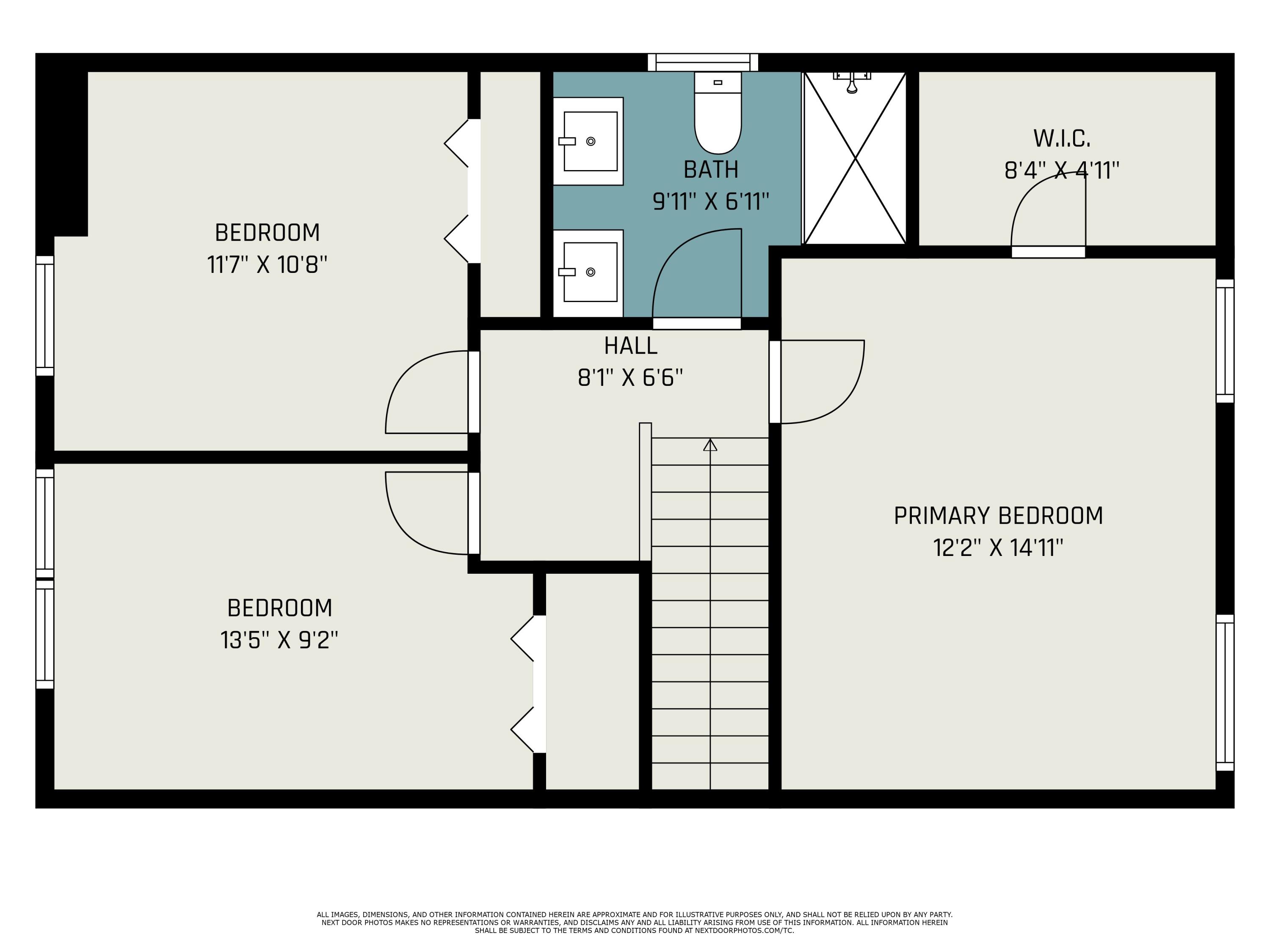 6760 Belding Road Belding, MI 48809 - Photo 39 of 40 Upstairs Floor Plan