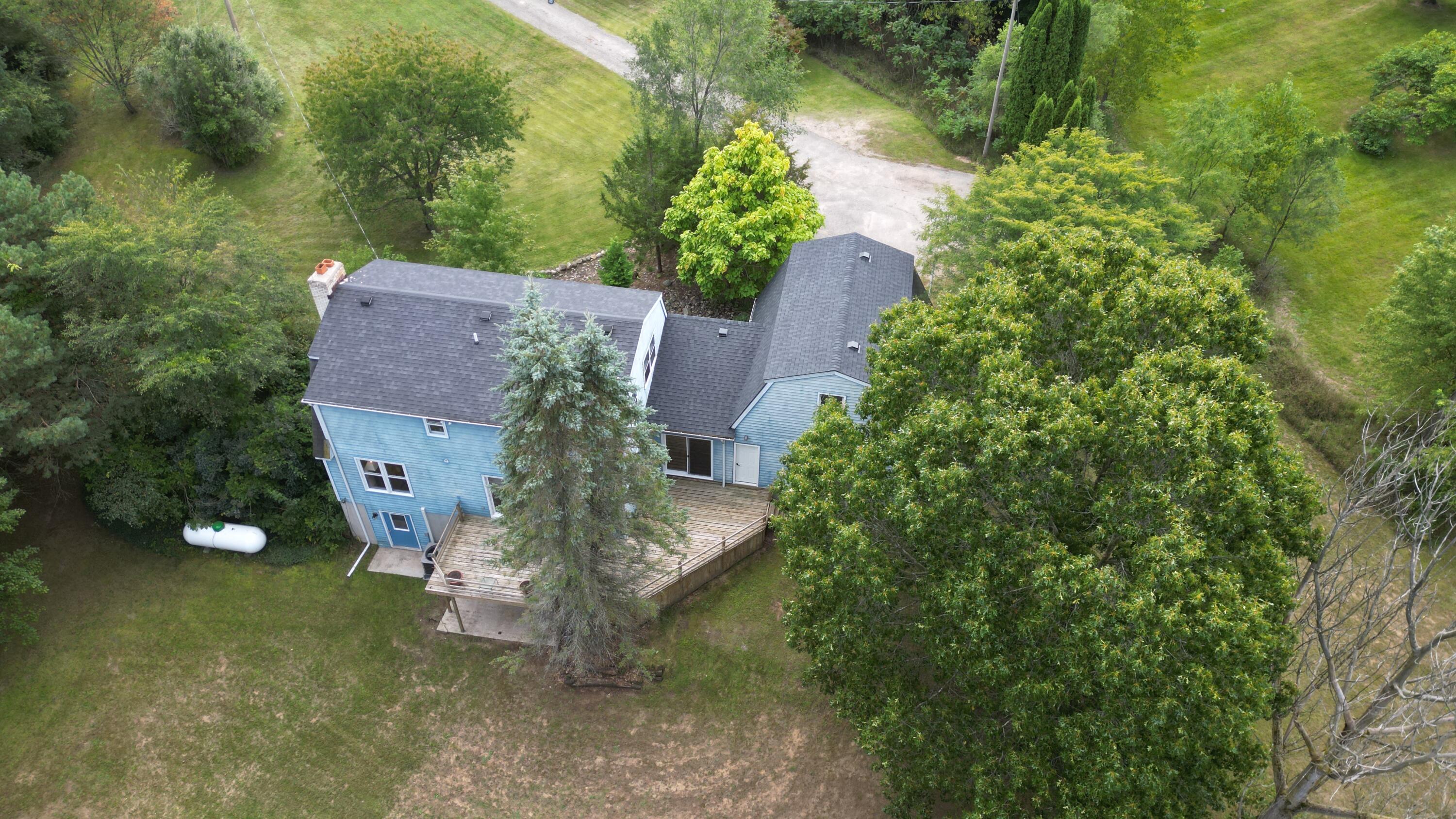 6760 Belding Road Belding, MI 48809 - Photo 6 of 40 Back aerial