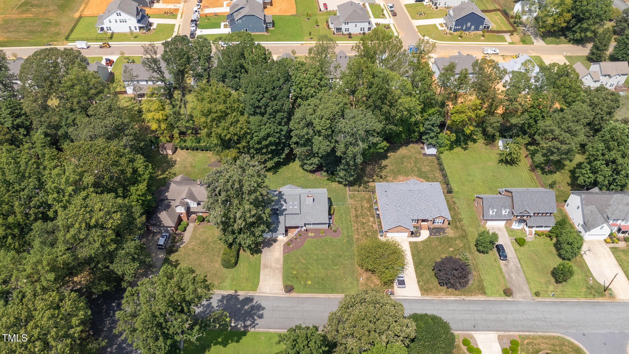 809 Brookview Drive Elon, NC 27244 - Photo 46 of 53 an aerial view of residential house with outdoor space
