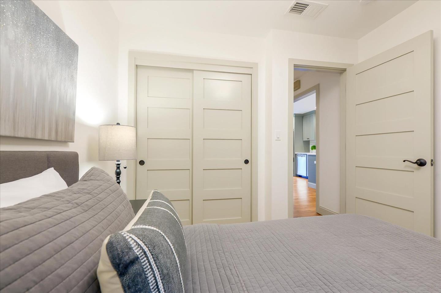 112 Haight Street Menlo Park, CA 94025 - Photo 17 of 47 a bedroom with a bed and a closet