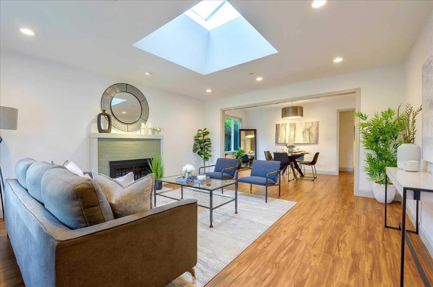 112 Haight Street Menlo Park, CA 94025 - Photo 4 of 47 a living room with furniture and wooden floor