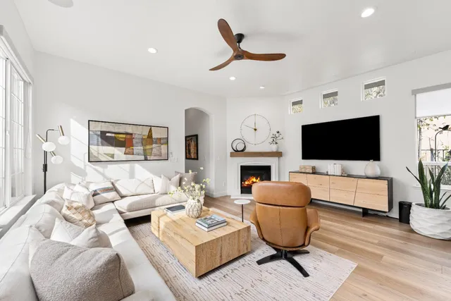 a table that has a table and chairs in it