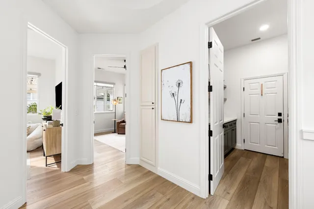 a view of a terrace with sitting area