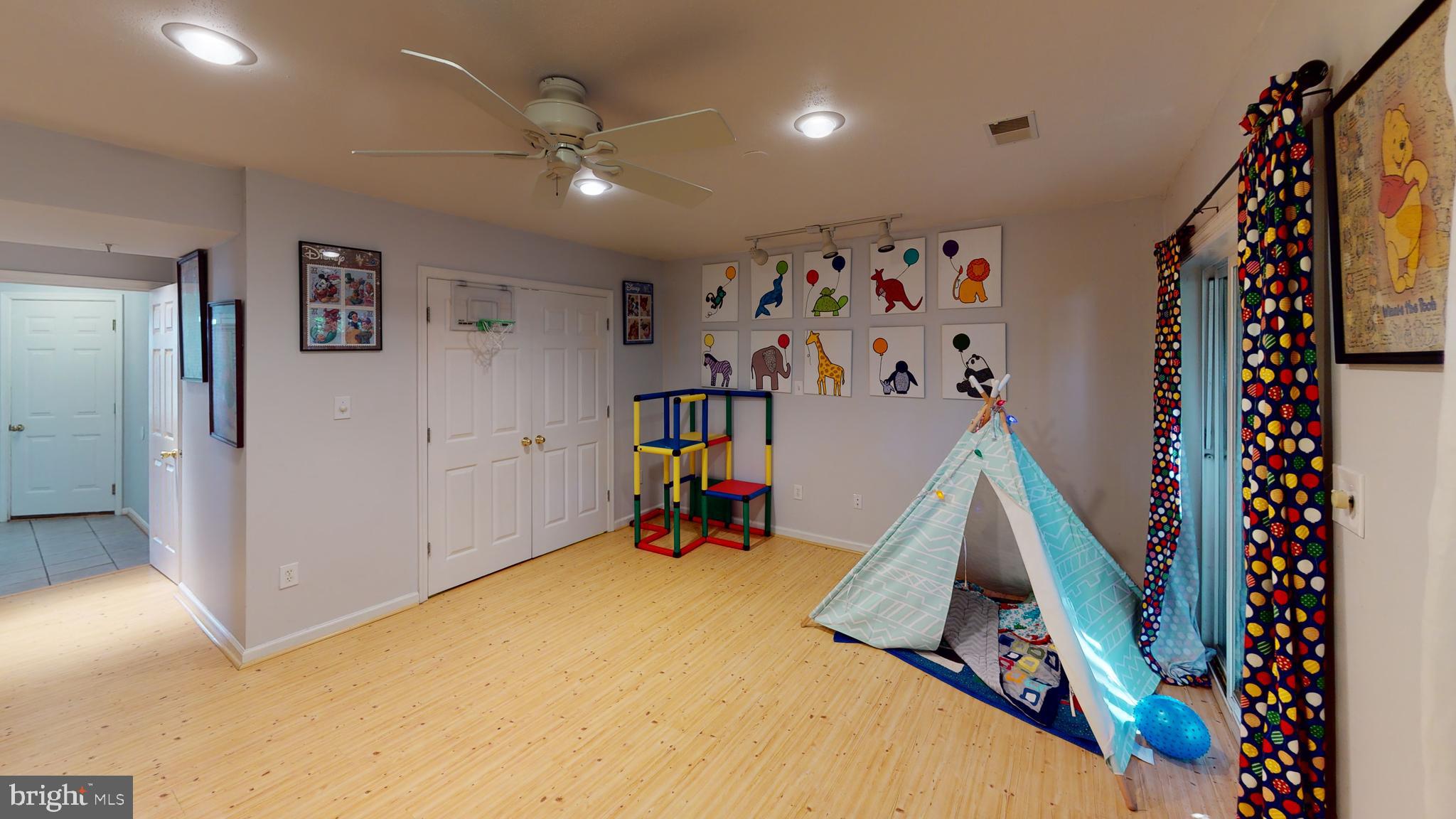 Lower level family room