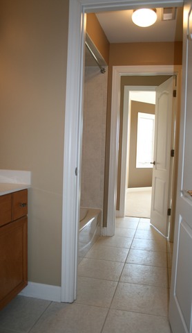 4115 Champion Road Naperville, IL 60564 - Photo 16 of 18 a bathroom with a sink and a mirror
