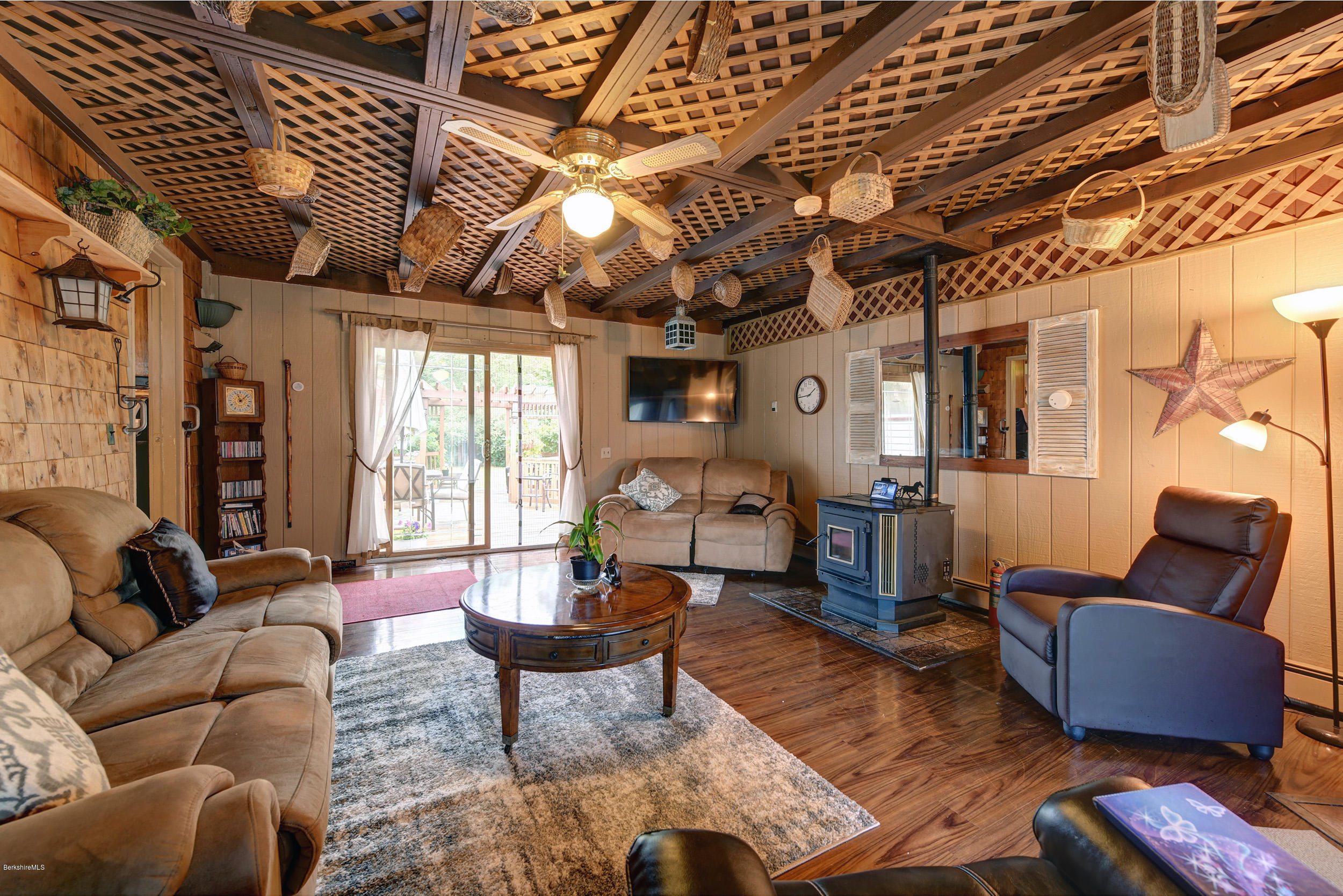 373 Haskins Road Savoy, MA 01256 - Photo 5 of 34 a living room with furniture and a large window