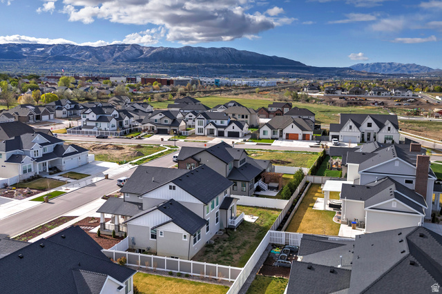 11694 Engelmann Drive Draper, UT 84020 - Photo 40 of 41 Aerial view of residential area with mountains