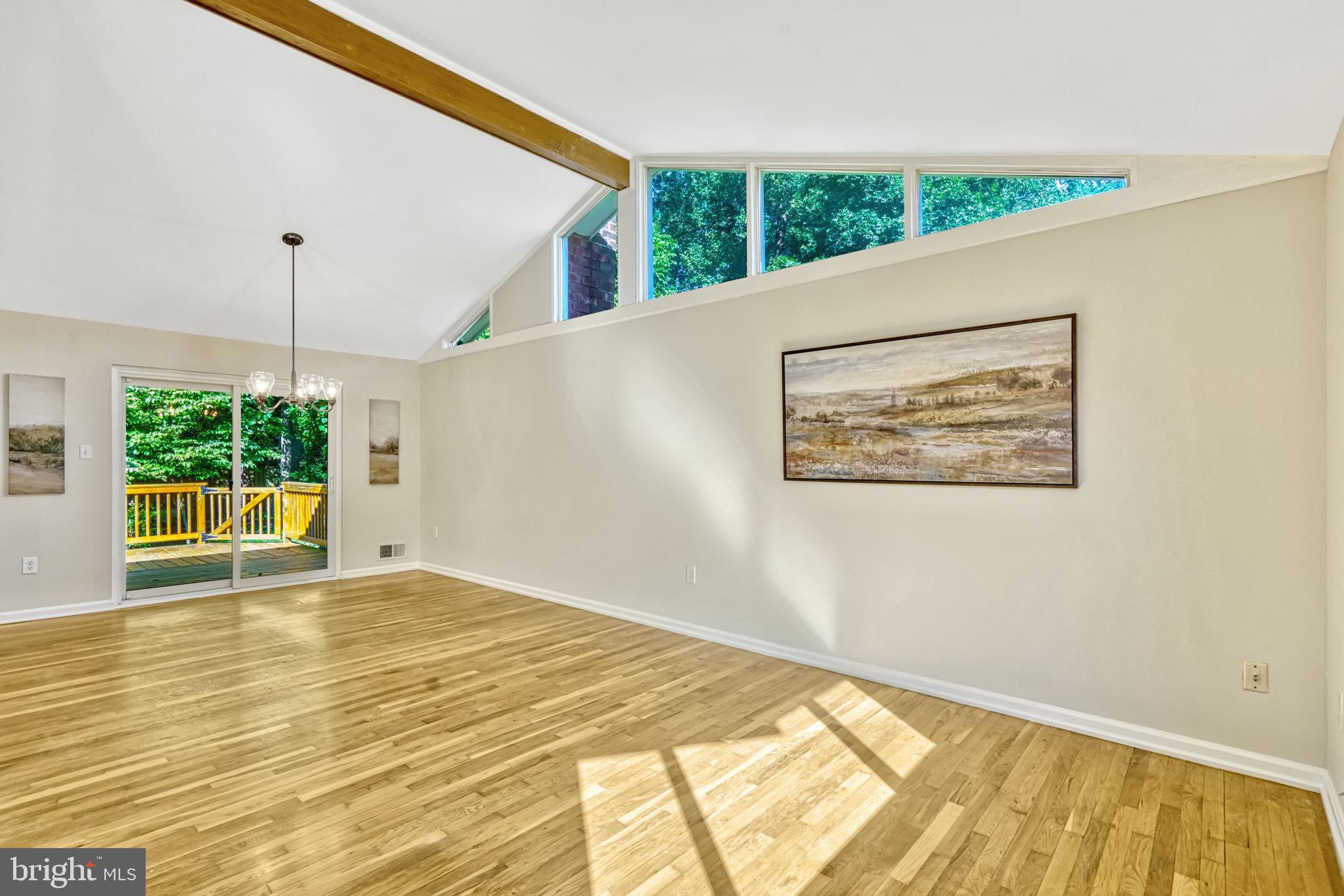 5508 Callander Drive Springfield, VA 22151 - Photo 2 of 35 Open living room / dining room with high ceilings