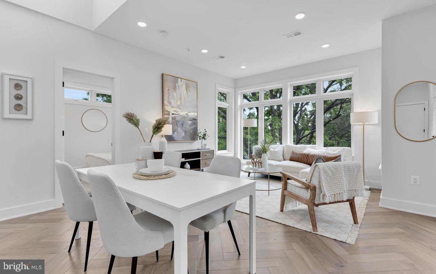 4315 Harrison Street Northwest, Unit 7 Washington, DC 20015 - Photo 7 of 12 Dining / Living area
